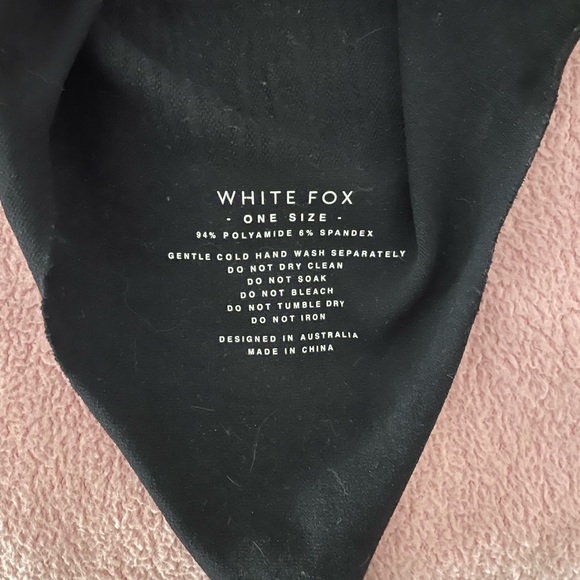 White fox body suits - Picture 2 of 2
